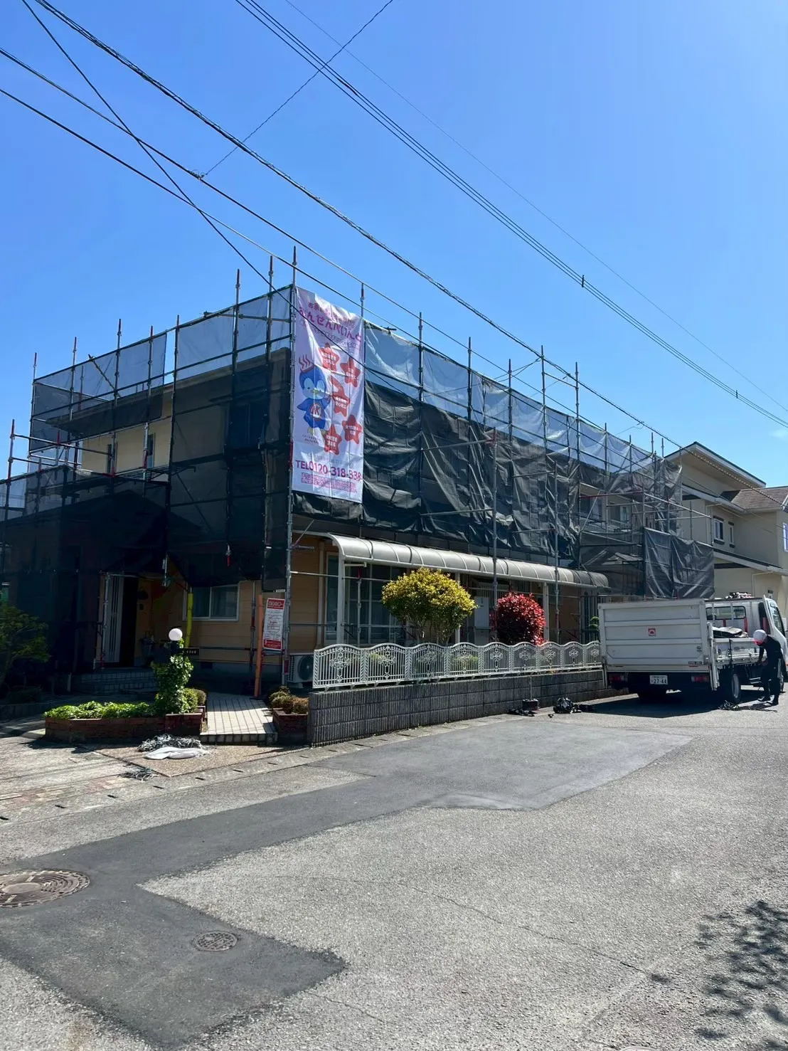 【竹田市 現場紹介】ここまで変わる！？🏠✨黒を基調にした高級感ある外壁塗装工事をご紹介🔥