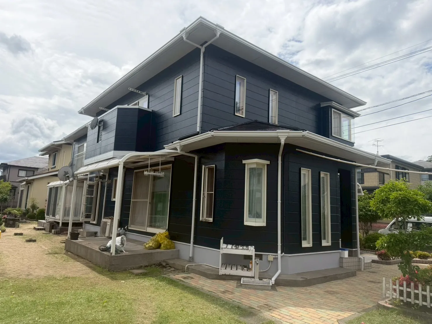 【大分】築30年・2回目のメンテナンス！🏠✨ネイビーカラーで高級感あふれる住まいへ大変身