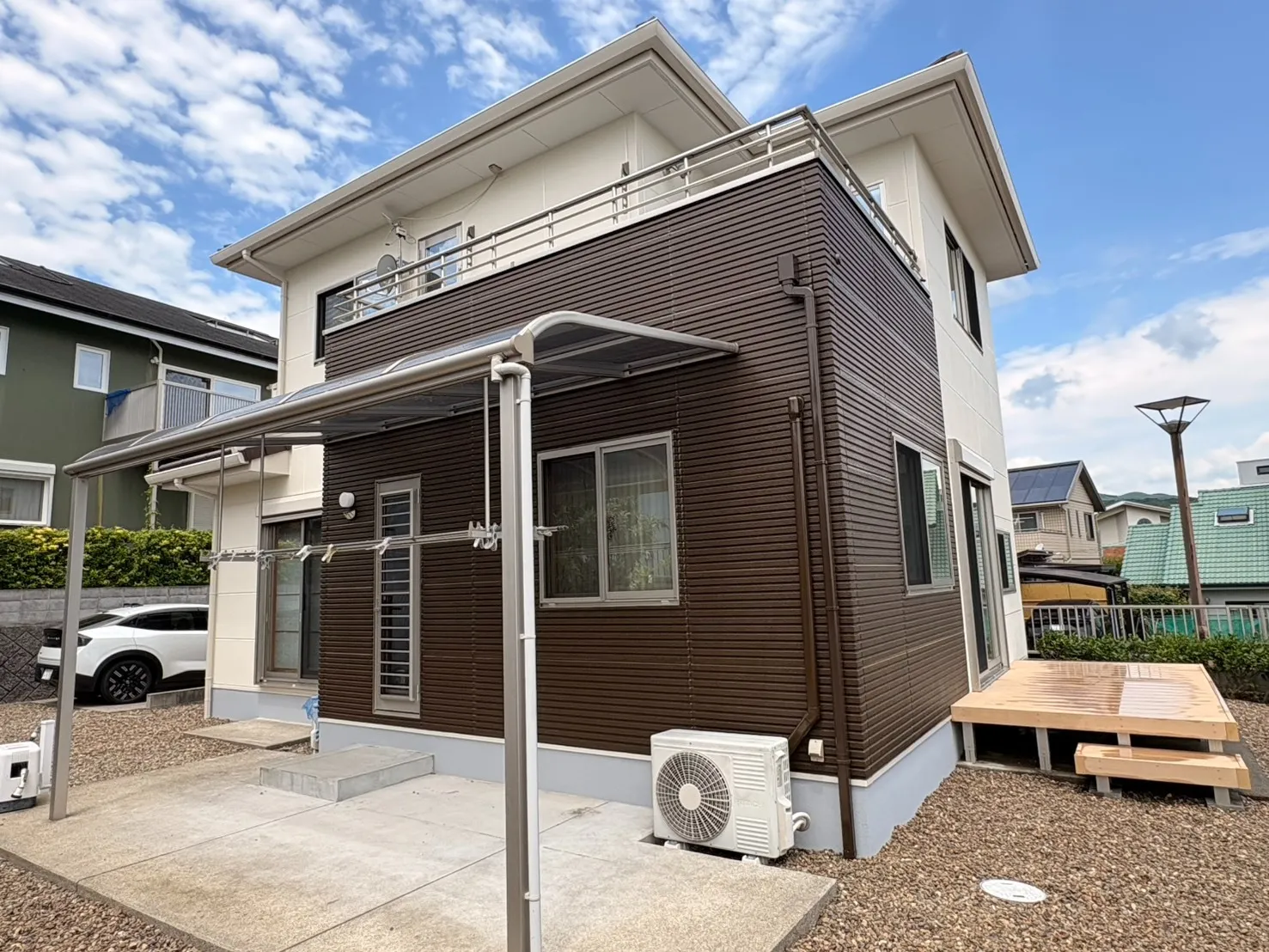 【別府市】✨完工報告✨明るく清潔感のある外観へ🏠外壁塗装ビフォーアフター